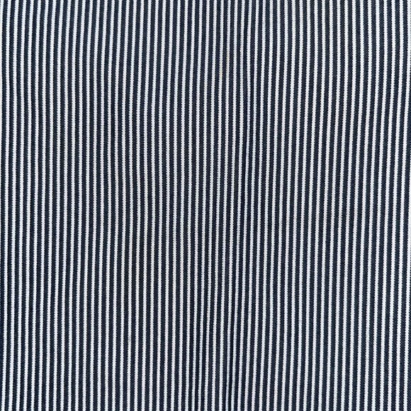 Alfred Dunner women’s navy and white seersucker Capri pants Size 12 - Picture 3 of 12